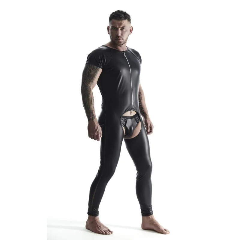 Herren Overall Ove001 Schwarz von Regnes Fetish Planet kaufen | Fesselliebe