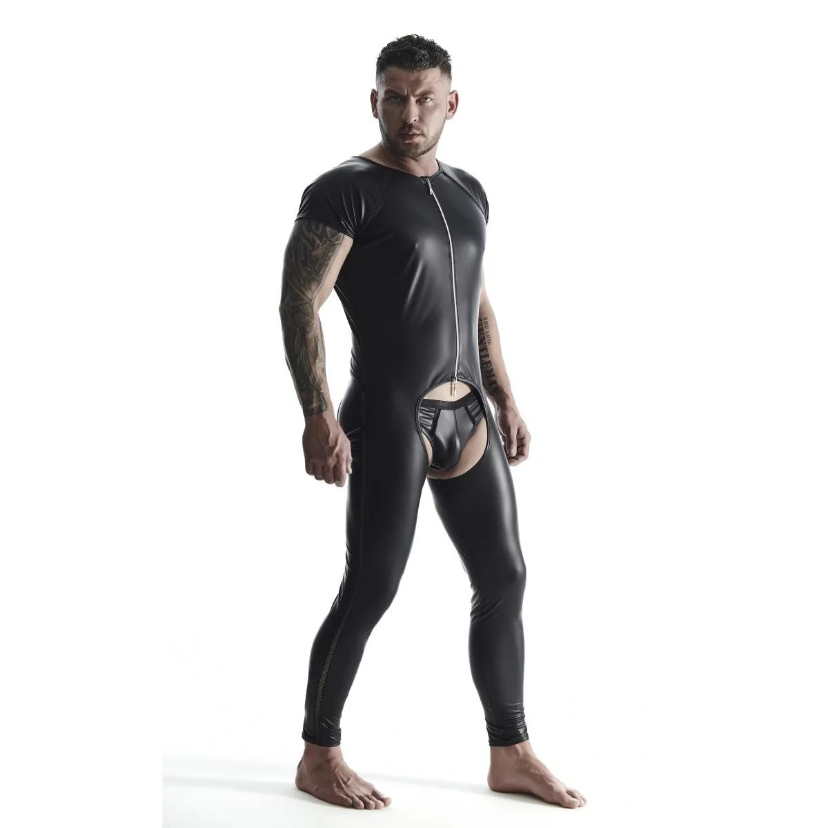 Herren Overall Ove001 Schwarz von Regnes Fetish Planet kaufen | Fesselliebe