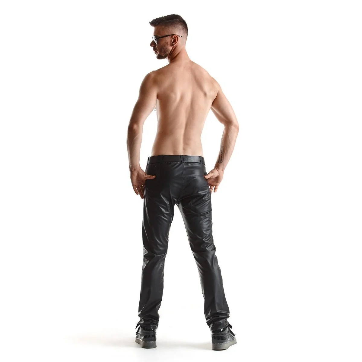 Lange Herren Hose Rmvittorio001 Schwarz von Regnes Fetish Planet kaufen | Fesselliebe