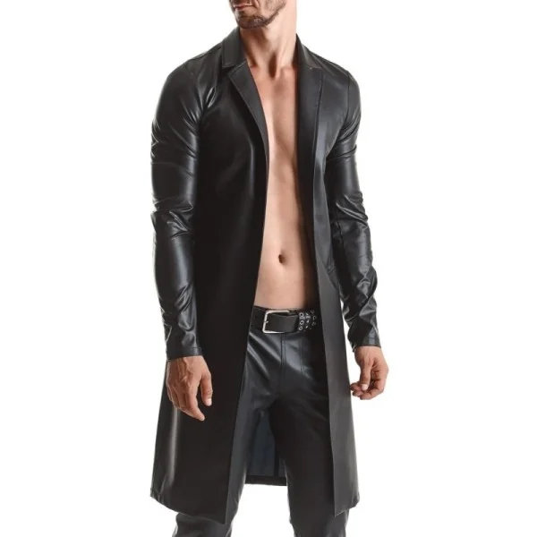 Herren Mantel Rmsergio001 Schwarz von Regnes Fetish Planet kaufen | Fesselliebe