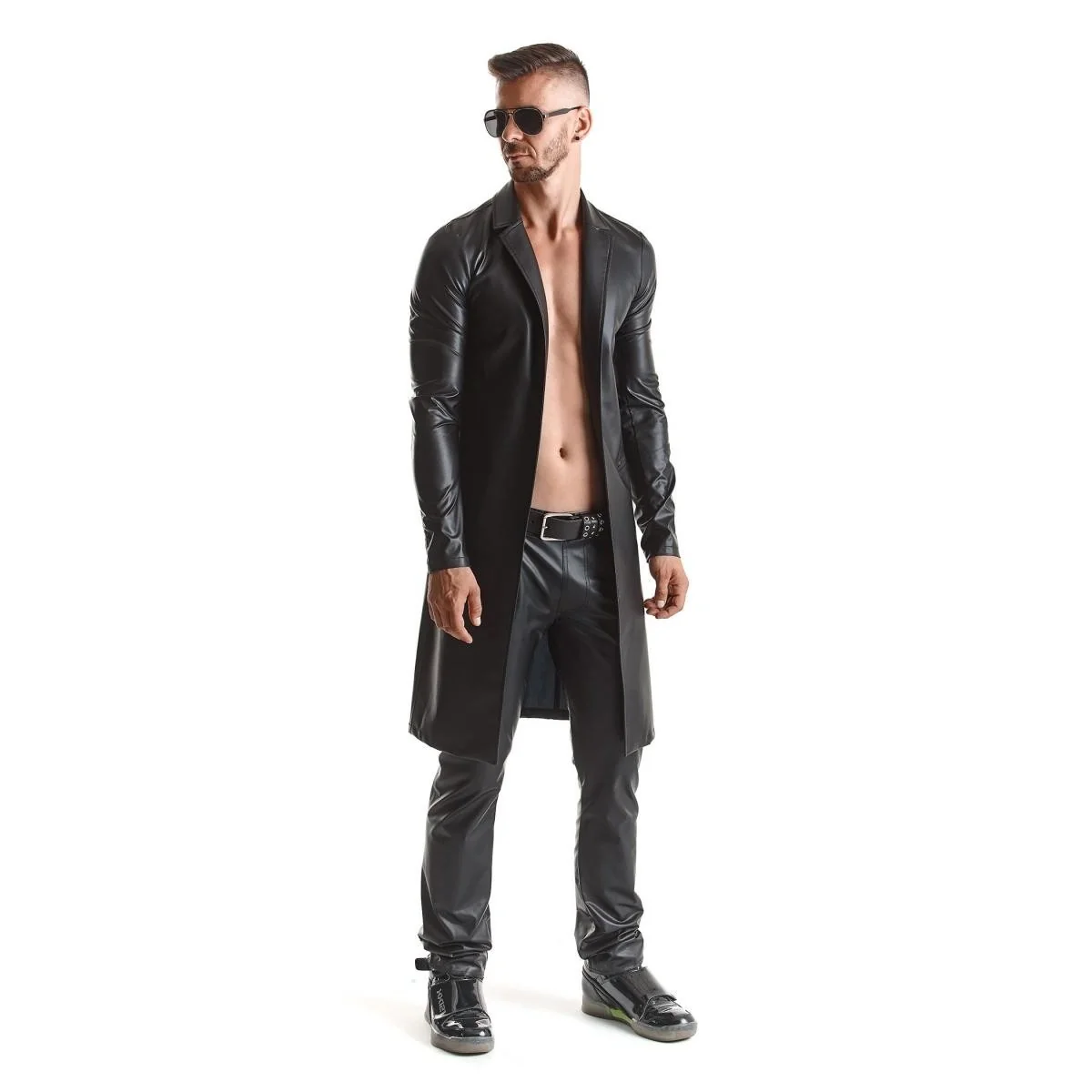 Herren Mantel Rmsergio001 Schwarz von Regnes Fetish Planet kaufen | Fesselliebe