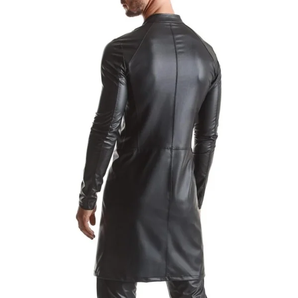 Herren Mantel Rmmario001 Schwarz von Regnes Fetish Planet kaufen | Fesselliebe