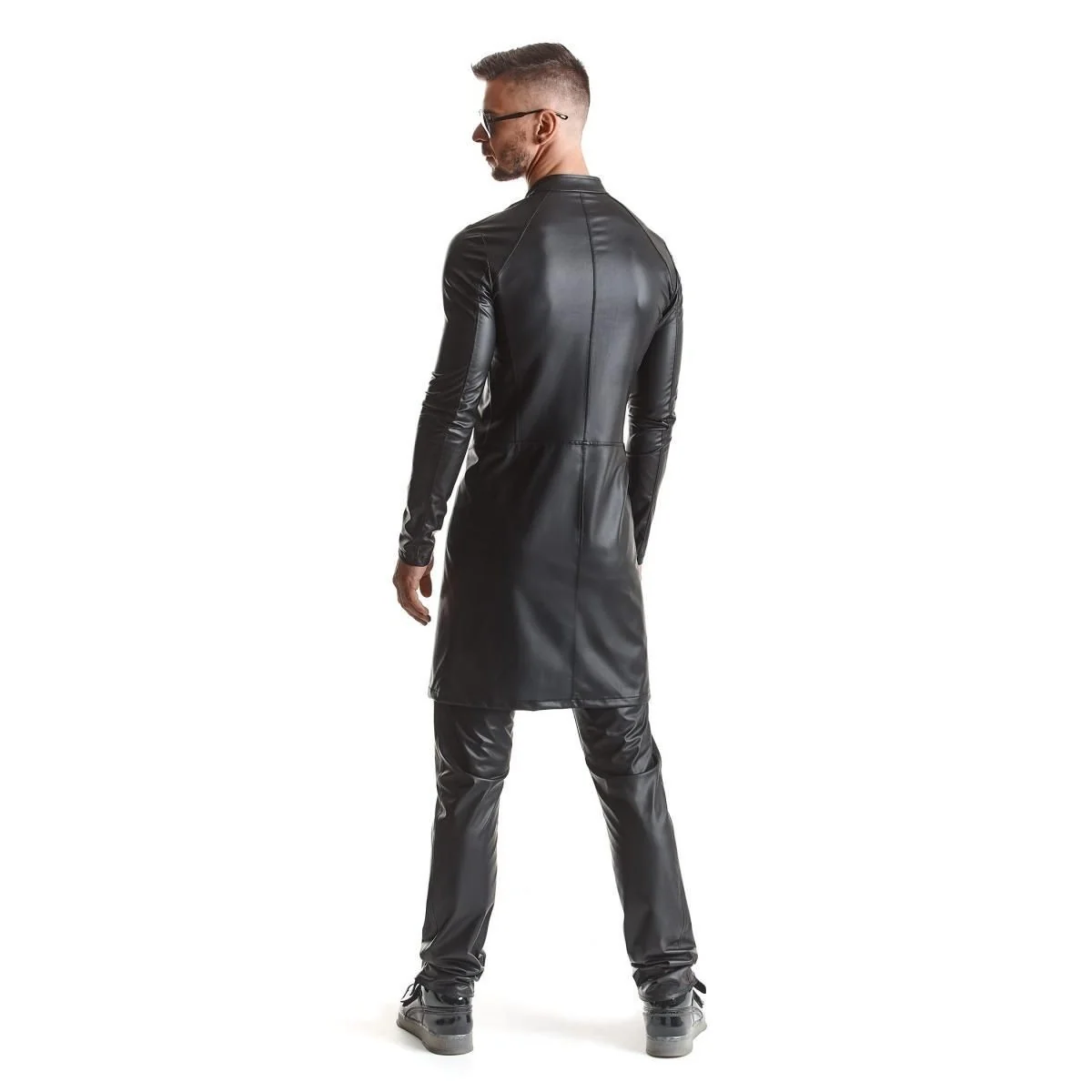 Herren Mantel Rmmario001 Schwarz von Regnes Fetish Planet kaufen | Fesselliebe