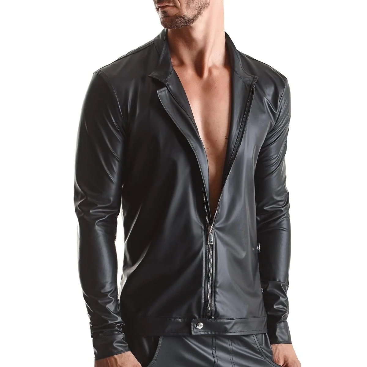 Herren Jacke Rmgiorgio001 Schwarz von Regnes Fetish Planet kaufen | Fesselliebe