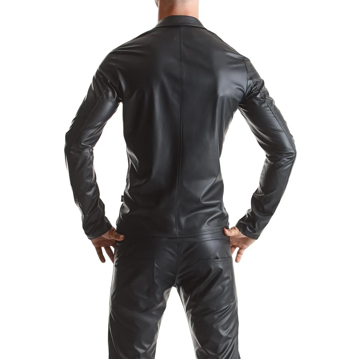 Herren Jacke Rmdaniele001 Schwarz von Regnes Fetish Planet kaufen | Fesselliebe