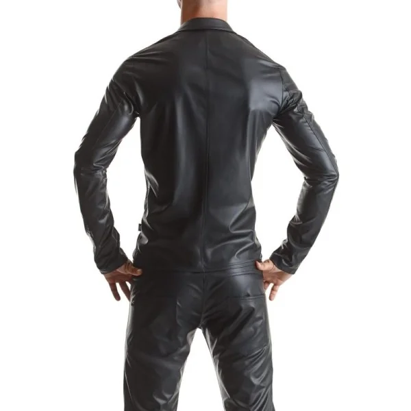 Herren Jacke Rmdaniele001 Schwarz von Regnes Fetish Planet kaufen | Fesselliebe