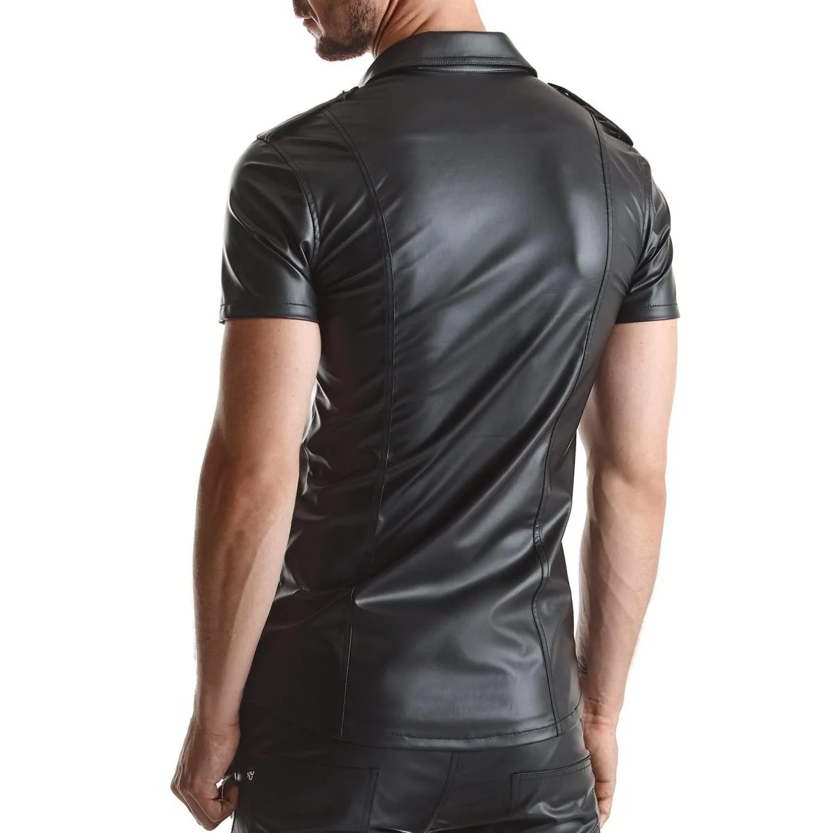 Herren Hemd Rmluca001 Schwarz von Regnes Fetish Planet kaufen | Fesselliebe