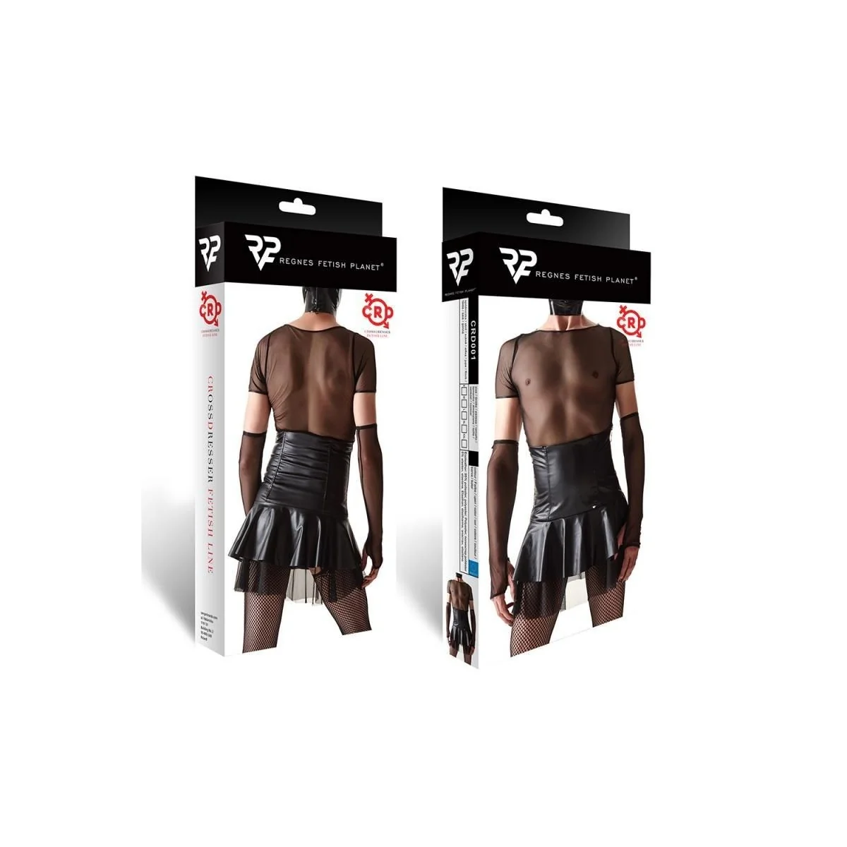 Rock Crd001 Schwarz von Regnes Fetish Planet Crossdresser Fetish Line kaufen | Fesselliebe