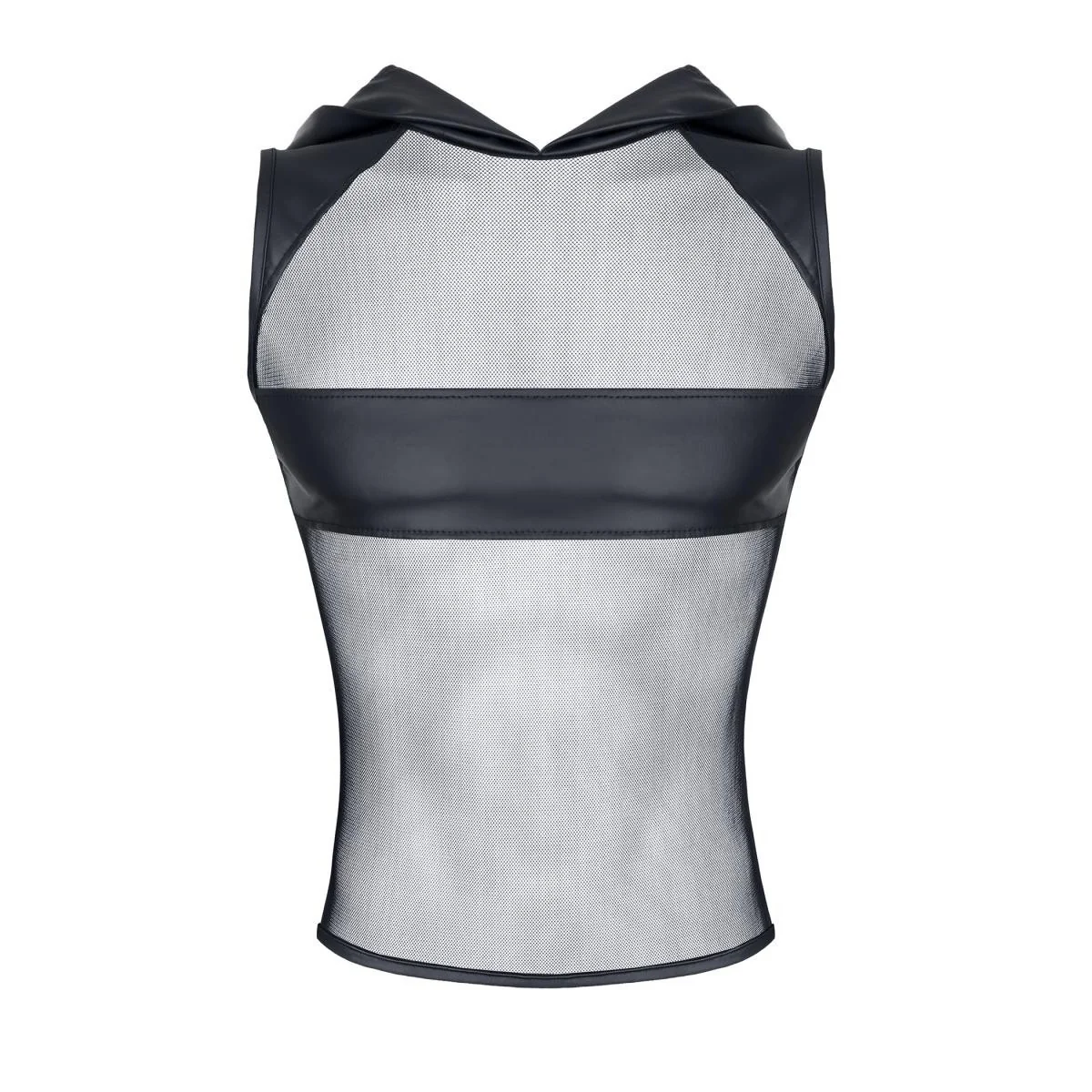 Kapuzen-Shirt Tsh005 Schwarz von Regnes Fetish Planet kaufen | Fesselliebe