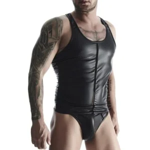 Muscle-Shirt Tsh003 Schwarz von Regnes Fetish Planet kaufen | Fesselliebe