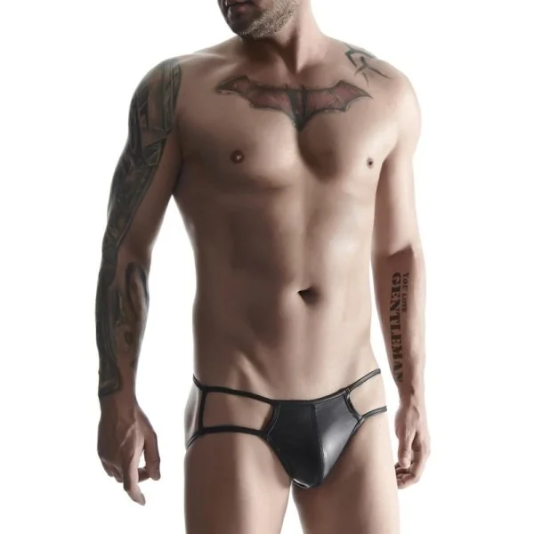 Jock Slip Bri001 Schwarz von Regnes Fetish Planet kaufen | Fesselliebe