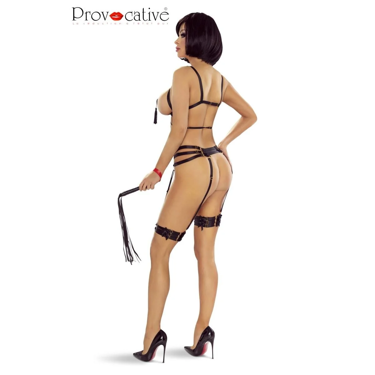 Schwarzer Harness Bra Pr7002 von Provocative kaufen | Fesselliebe