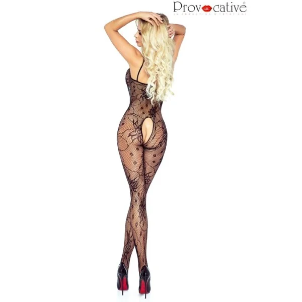 Schwarzes Netz-Catsuit Ouvert Pr4922, Bodystocking von Provocative kaufen | Fesselliebe