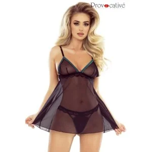 Schwarz/Grünes Tassel De Reve Babydoll von Provocative kaufen | Fesselliebe