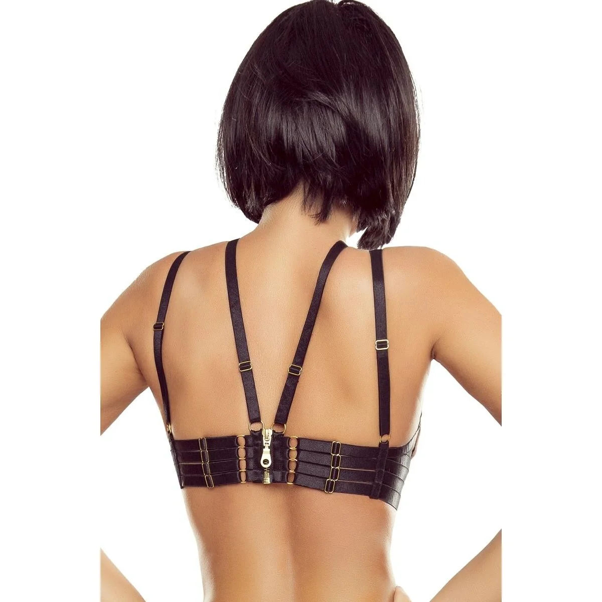 Schwarzer Harness Bh Pr1634 von Provocative kaufen | Fesselliebe