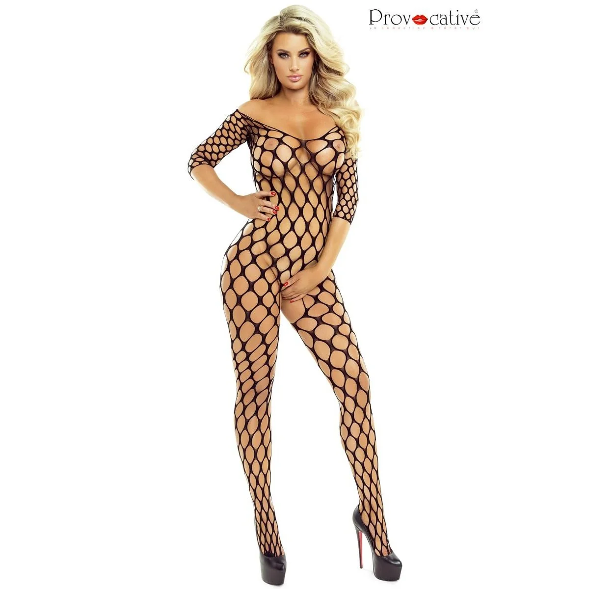 Schwarzes Casuit Ouvert Pr1508 von Provocative kaufen | Fesselliebe