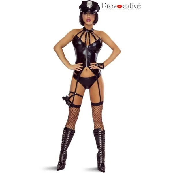 6-Teiliges Polizei Outfit von Provocative kaufen | Fesselliebe