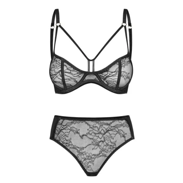 Set aus Balconette Bügel-Bh und Panty 080918 von Petite Noir kaufen | Fesselliebe