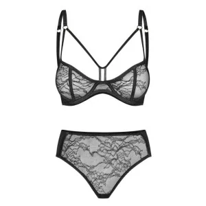 Set aus Balconette Bügel-Bh und Panty 080918 von Petite Noir kaufen | Fesselliebe