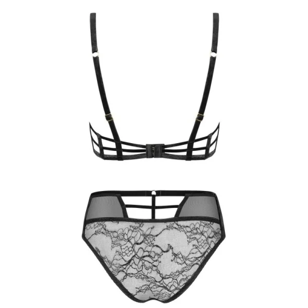 Set aus Balconette Bügel-Bh und Panty 080918 von Petite Noir kaufen | Fesselliebe