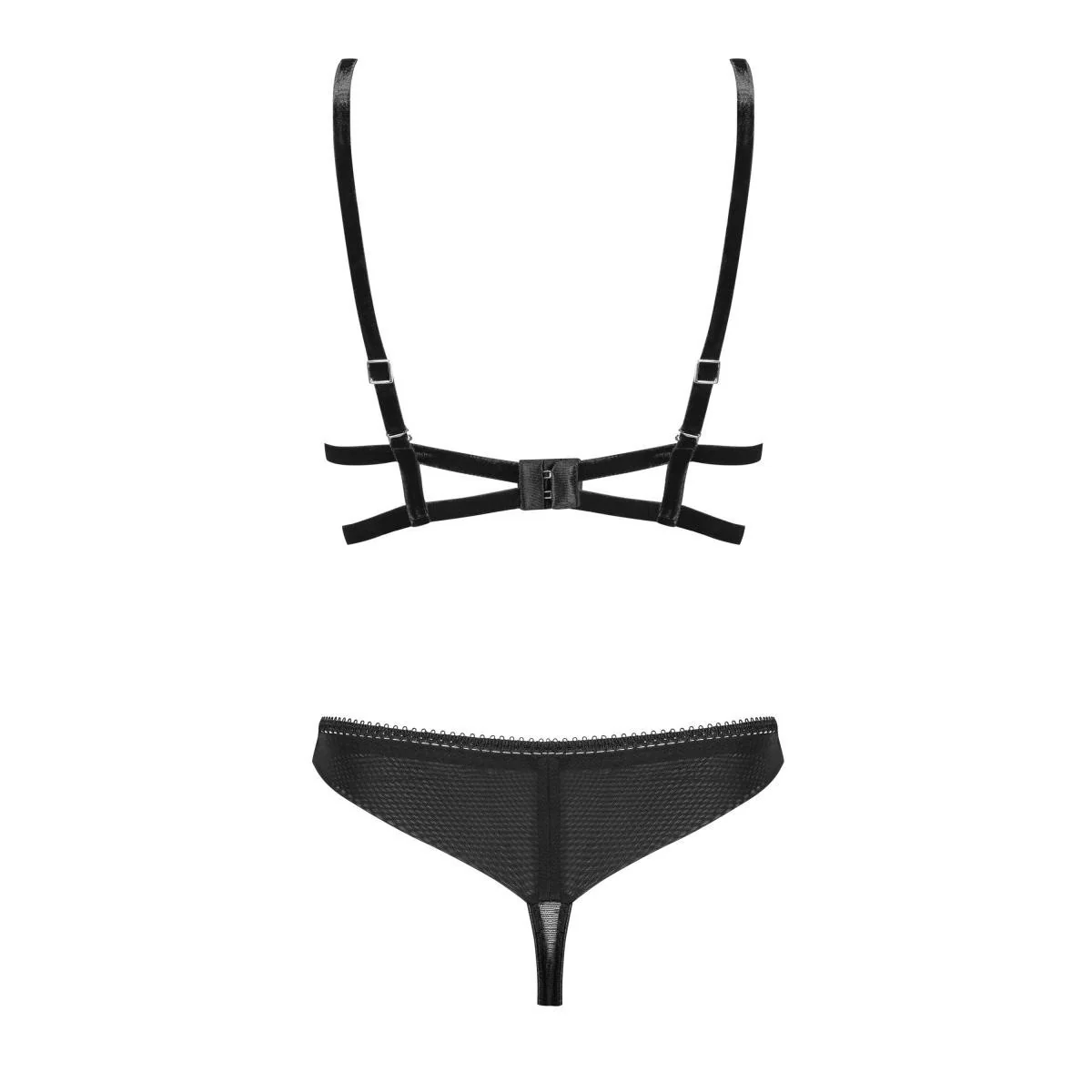 Set aus Bügel-Bh Spitze und String 030418 von Petite Noir kaufen | Fesselliebe
