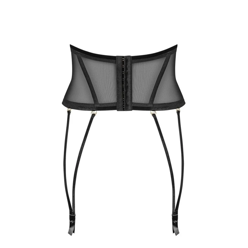 Taillenkorsett mit Stickerei und Strapshaltern 2018 von Petite Noir kaufen | Fesselliebe 2