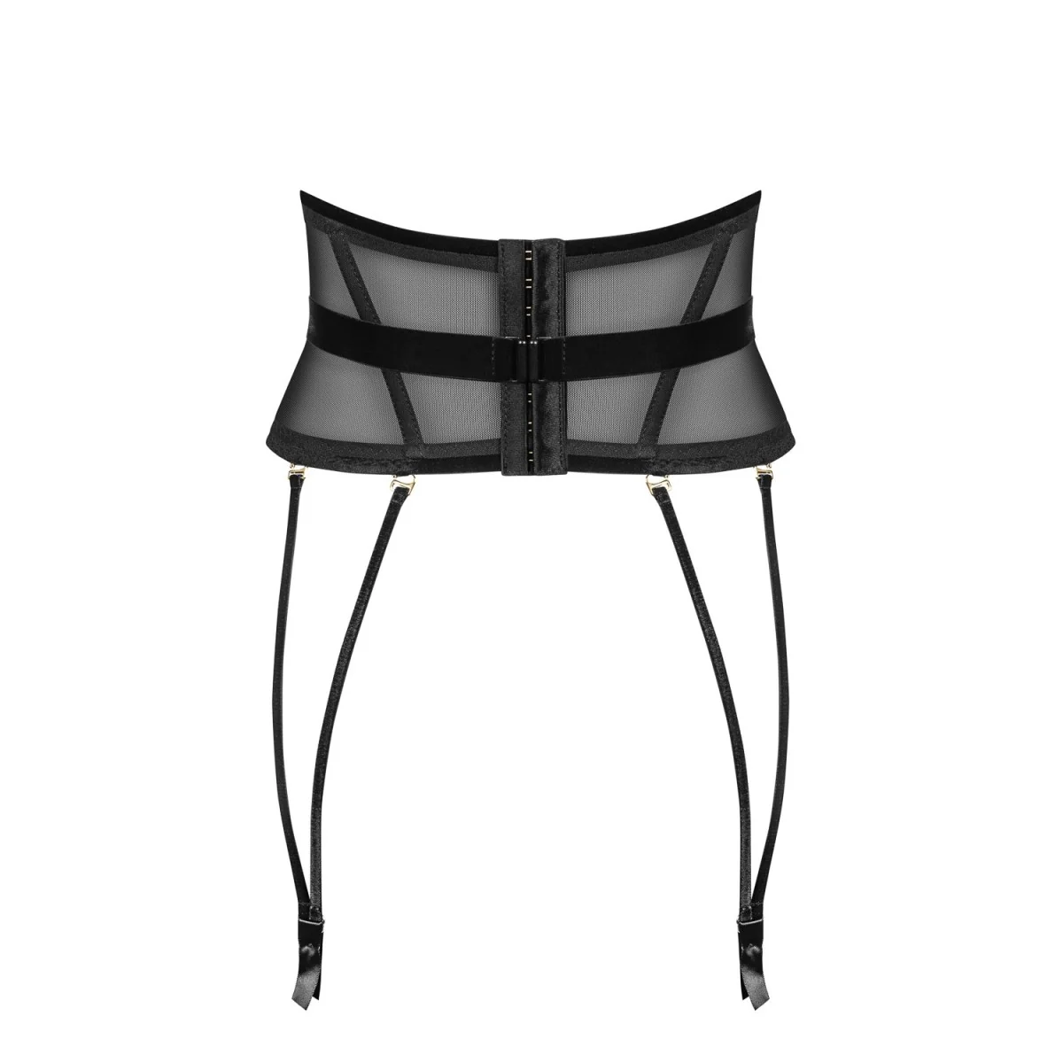 Taillenkorsett mit Stickerei und Strapshaltern 2018 von Petite Noir kaufen | Fesselliebe