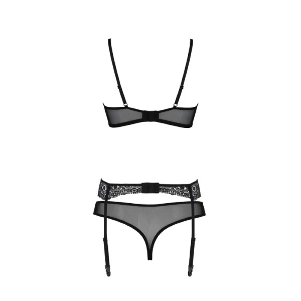 Schwarzes 3-Teilges Set Pa596663 von Passion kaufen | Fesselliebe