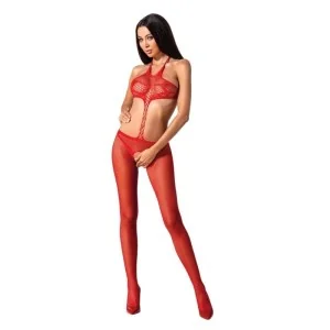 Roter Ouvert Bodystocking Bs080 von Passion kaufen | Fesselliebe
