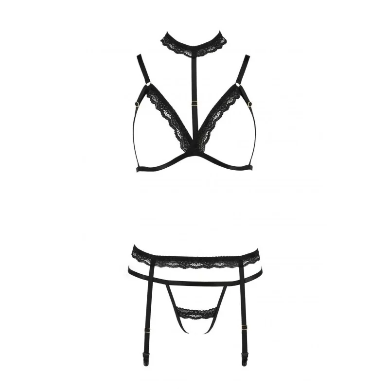 Schwarzes Set Pa595888 von Passion Devil Collection kaufen | Fesselliebe