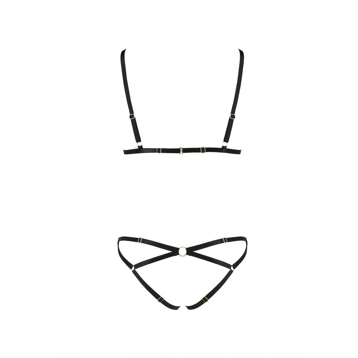 Schwarzes Set Pa595885 von Passion Devil Collection kaufen | Fesselliebe