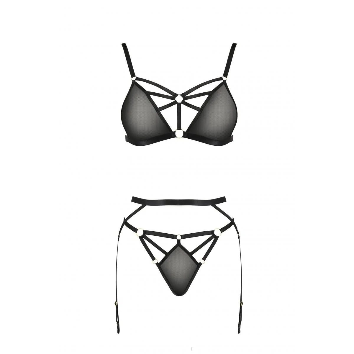 Schwarzes Set Pa595882 von Passion Devil Collection kaufen | Fesselliebe