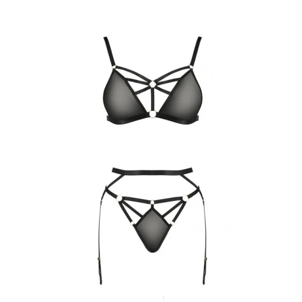 Schwarzes Set Pa595882 von Passion Devil Collection kaufen | Fesselliebe