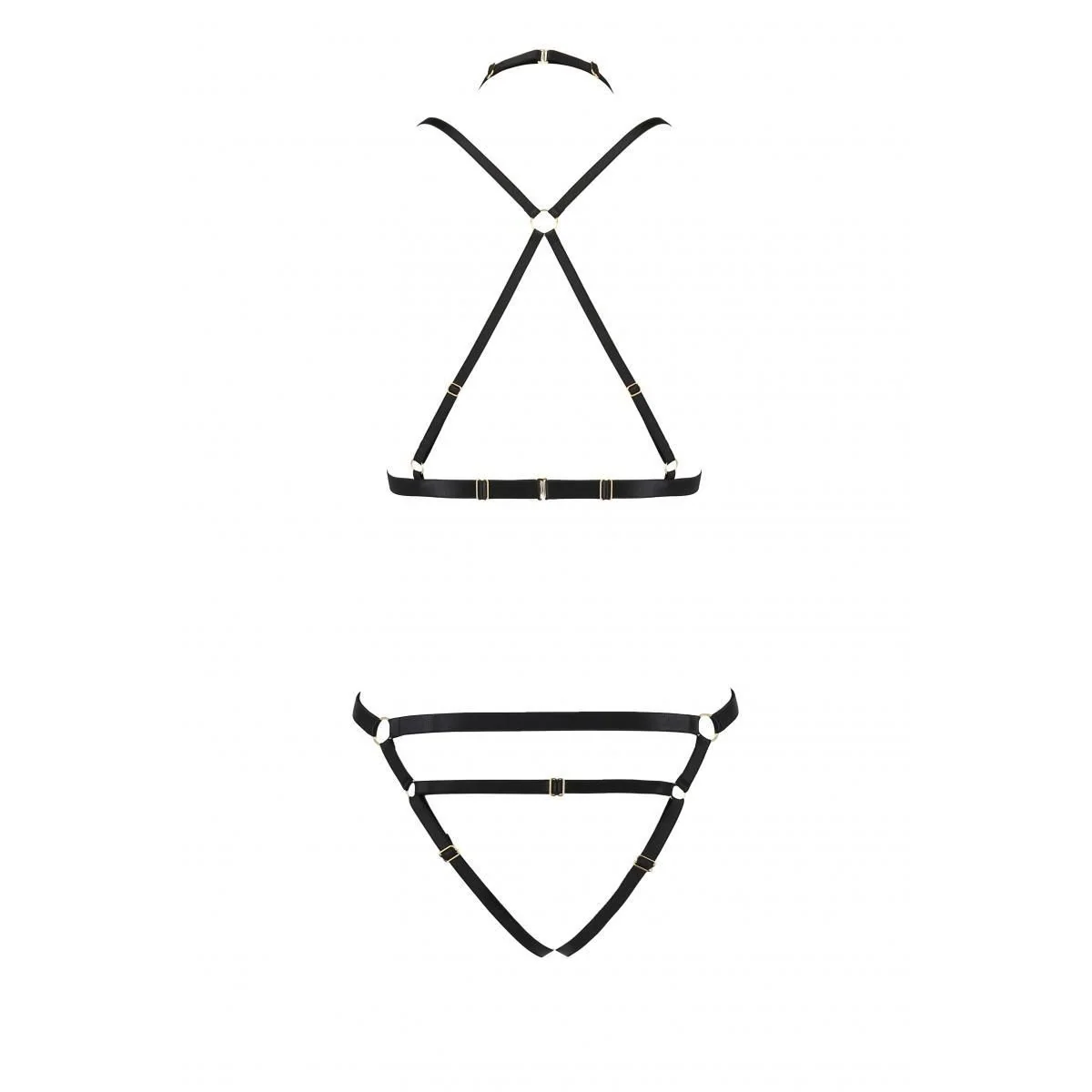 Schwarzes Set Pa595876 von Passion Devil Collection kaufen | Fesselliebe