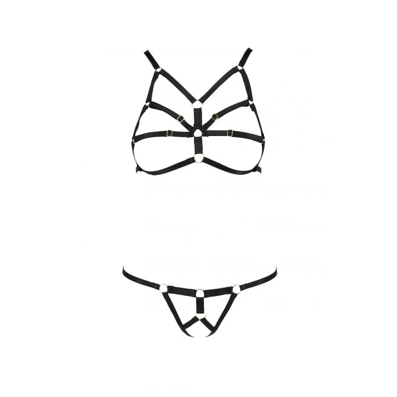Schwarzes Set Pa595873 von Passion Devil Collection kaufen | Fesselliebe