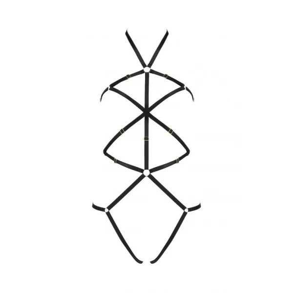 Schwarzer Body Pa595769 von Passion Devil Collection kaufen | Fesselliebe