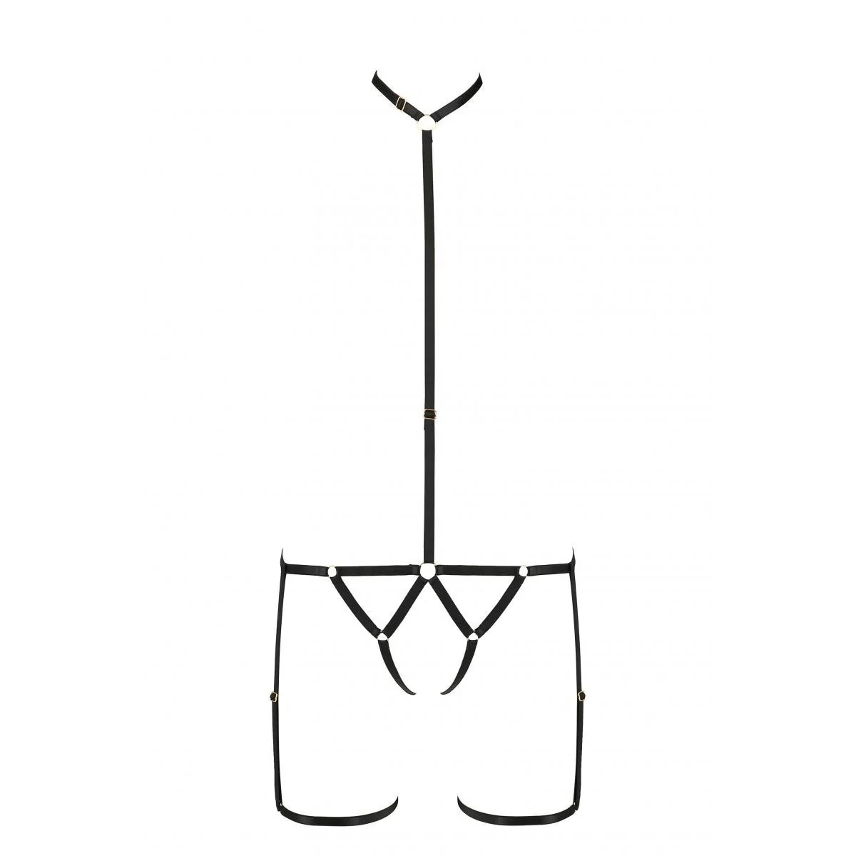 Schwarzer Body Pa595760 von Passion Devil Collection kaufen | Fesselliebe