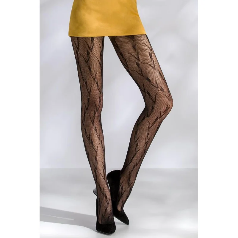 Netz-Strumpfhose Ti046 Schwarz von Passion kaufen | Fesselliebe 2