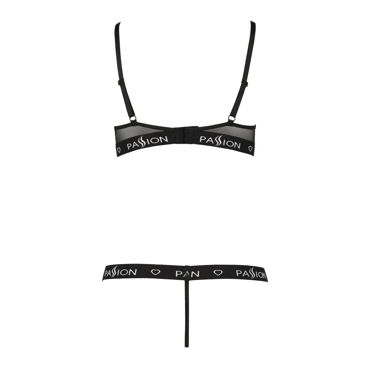 Schwarzes Set Pa595636 von Passion Devil Collection kaufen | Fesselliebe