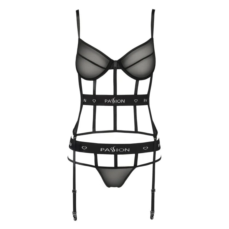 Schwarzes Corset Pa595627 von Passion Devil Collection kaufen | Fesselliebe