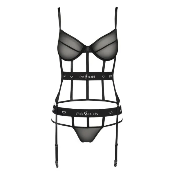 Schwarzes Corset Pa595627 von Passion Devil Collection kaufen | Fesselliebe