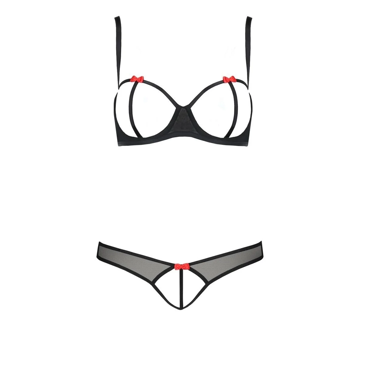 Schwarzes Set Pa595297 von Passion Devil Collection kaufen | Fesselliebe