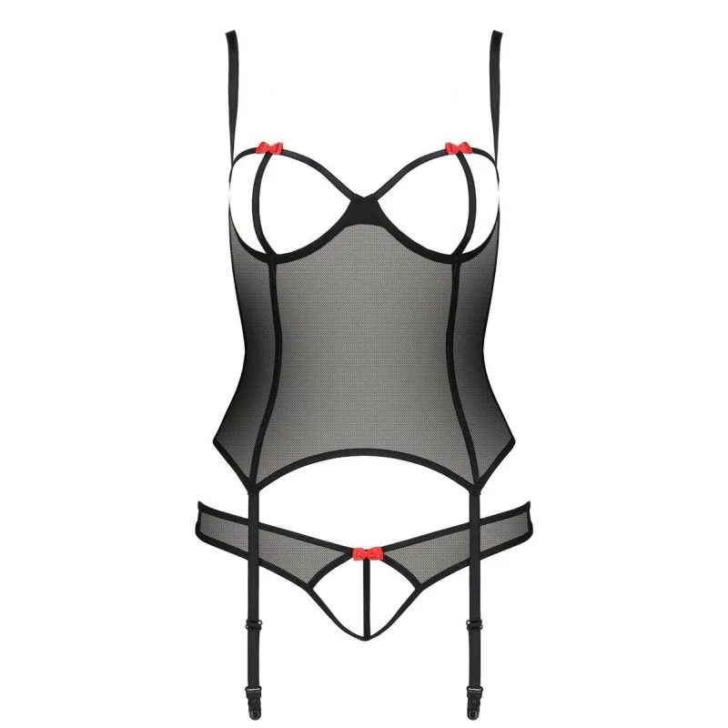 Schwarzes Corset Pa595294 von Passion Devil Collection kaufen | Fesselliebe