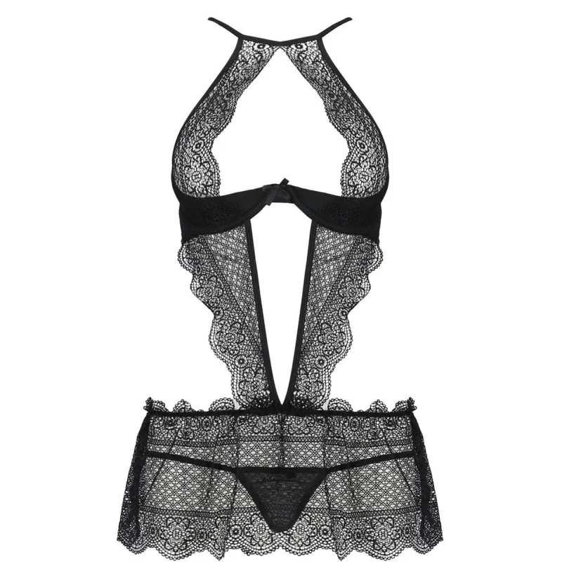 Schwarzes Chemise Pa595276 von Passion Devil Collection kaufen | Fesselliebe