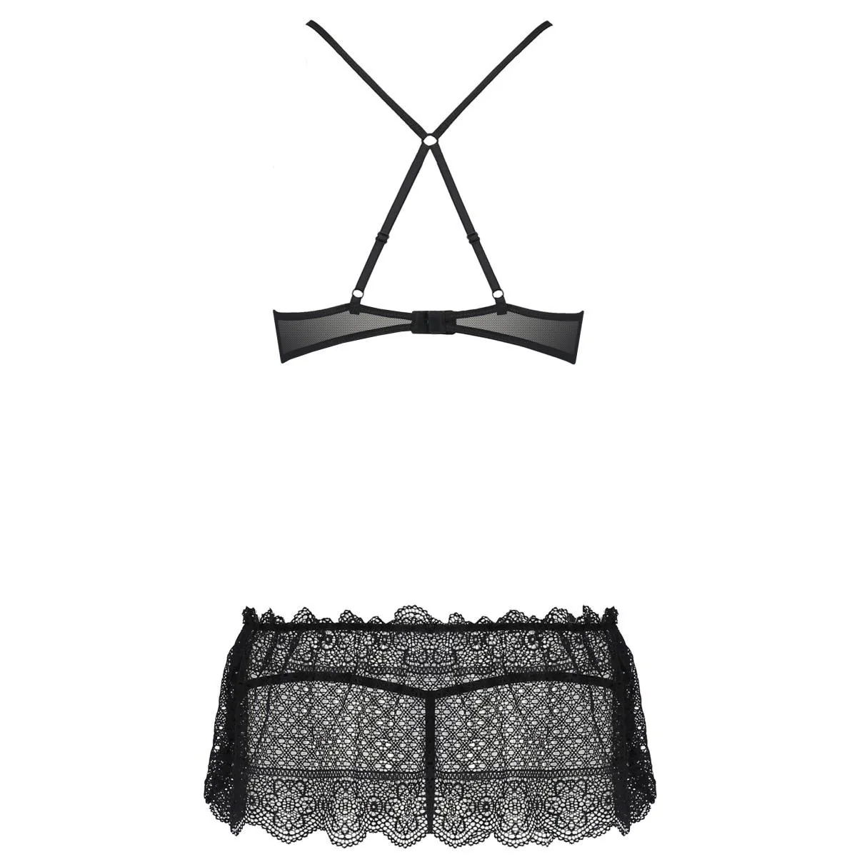 Schwarzes Chemise Pa595276 von Passion Devil Collection kaufen | Fesselliebe