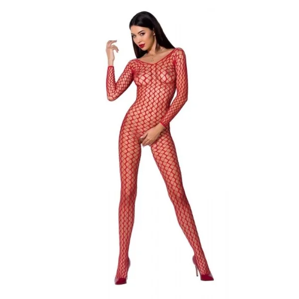 Roter Ouvert Bodystocking Bs068 von Passion kaufen | Fesselliebe