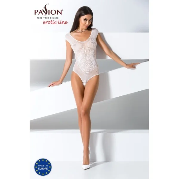 Weißer Ouvert Body Bs064 von Passion Erotic Line kaufen | Fesselliebe