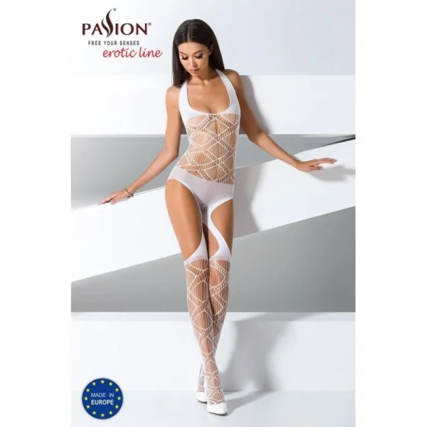Weißer Bodystocking Bs060 von Passion kaufen | Fesselliebe