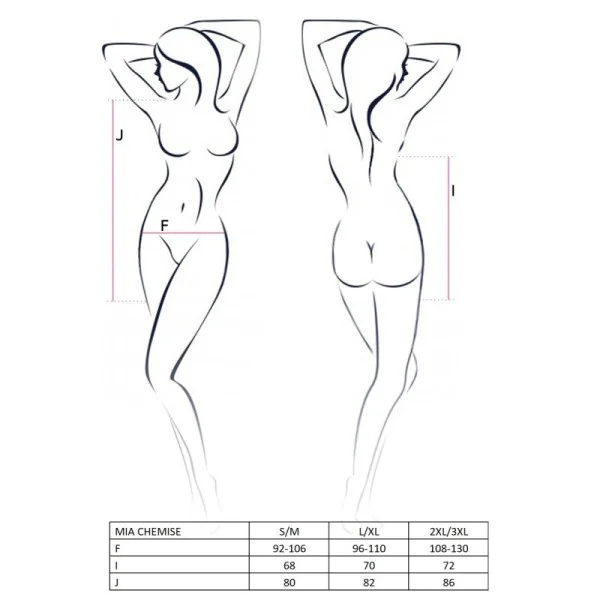 Ecru Chemise Mia von Passion kaufen | Fesselliebe