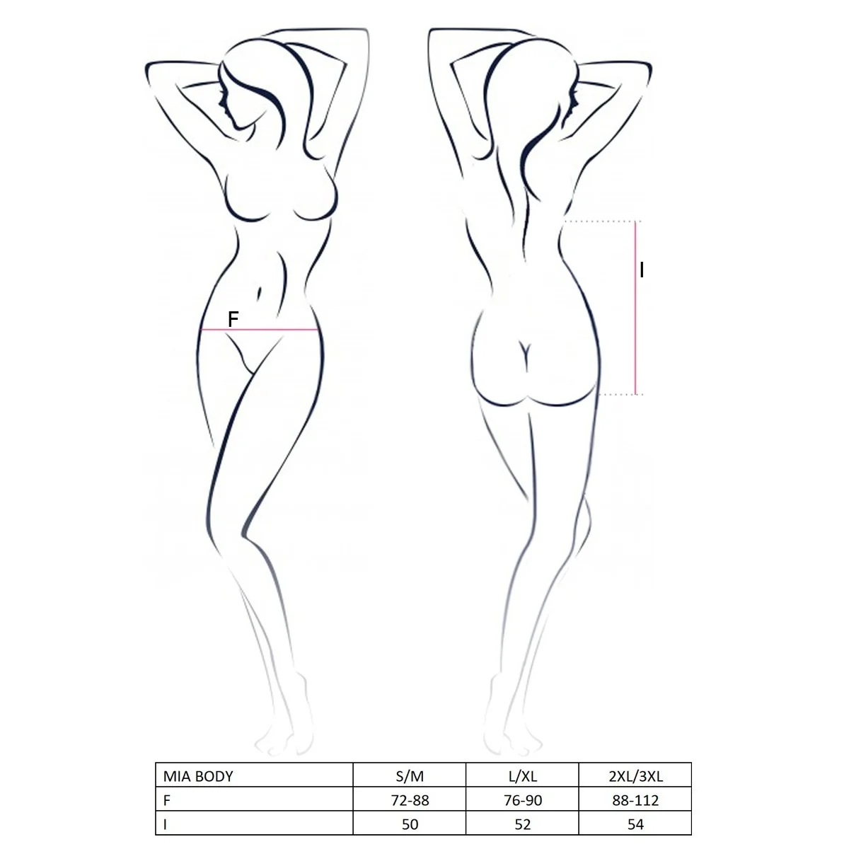 Ecru Body Mia von Passion kaufen | Fesselliebe